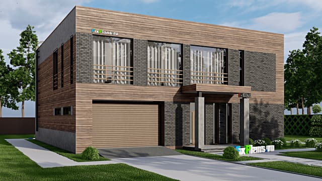 Двухэтажный дом F-10340